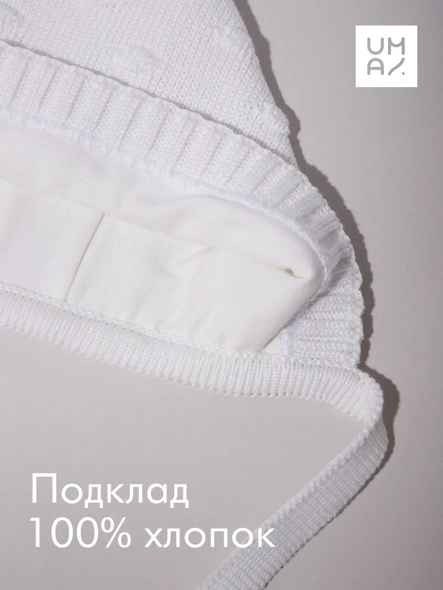 Шапочка чепчик для новорожденного